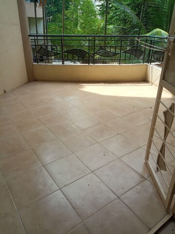 Terrace in 2 BHK Apartment at Samarth CHS Bhusari Colony, Kothrud – for Rent