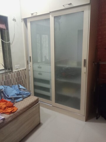 Bathroom in 3 BHK Apartment at Je And Vee Om Trimurti, Malad East – for Rent