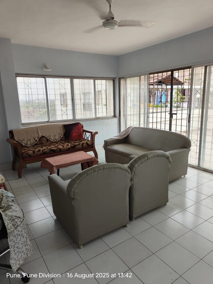 Living Room, hermes-heritage-homes 2 Bedroom 1200 Sq.Ft. Apartment In Shastrinagar Pune 9089093