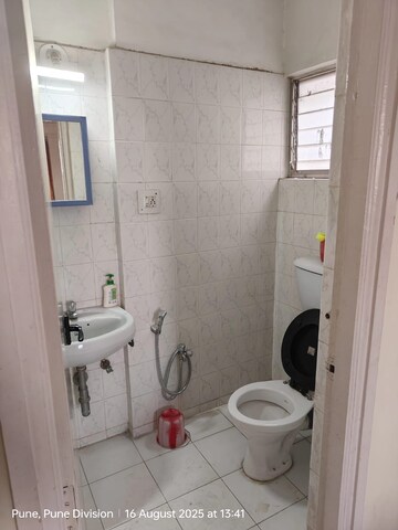 Bathroom in 2 BHK Apartment at Hermes Heritage Homes, Shastrinagar – for Rent
