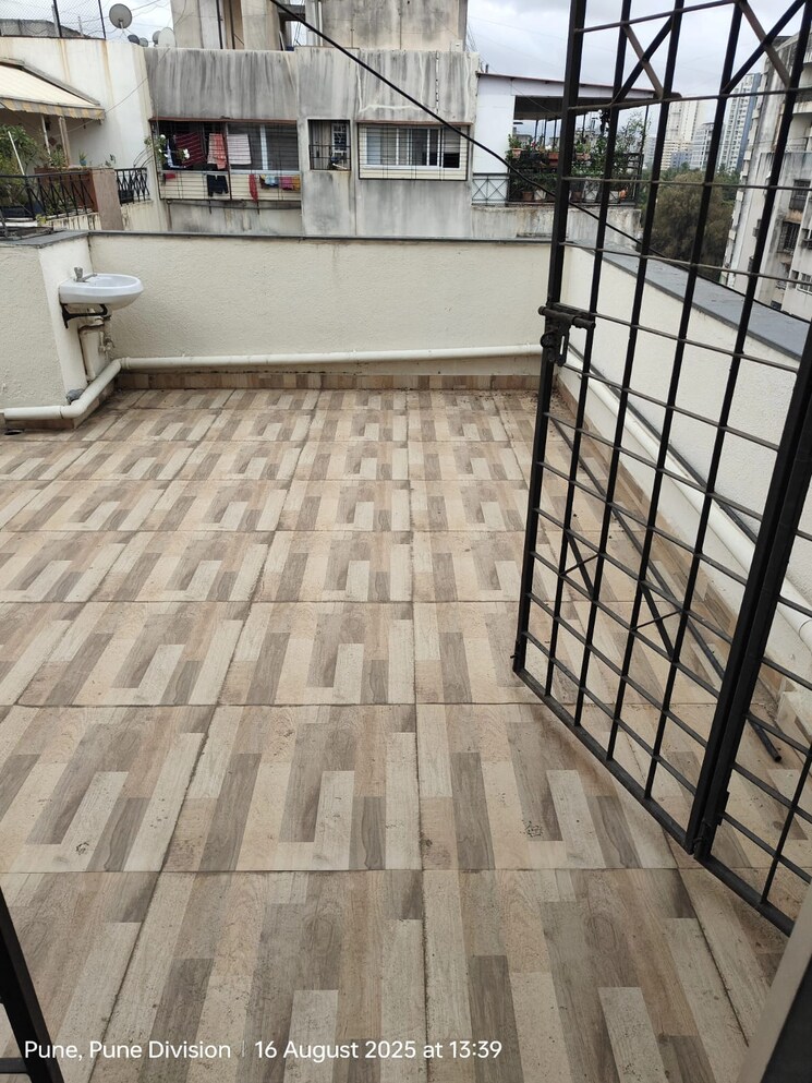 Balcony, hermes-heritage-homes 2 Bedroom 1200 Sq.Ft. Apartment In Shastrinagar Pune 9089093