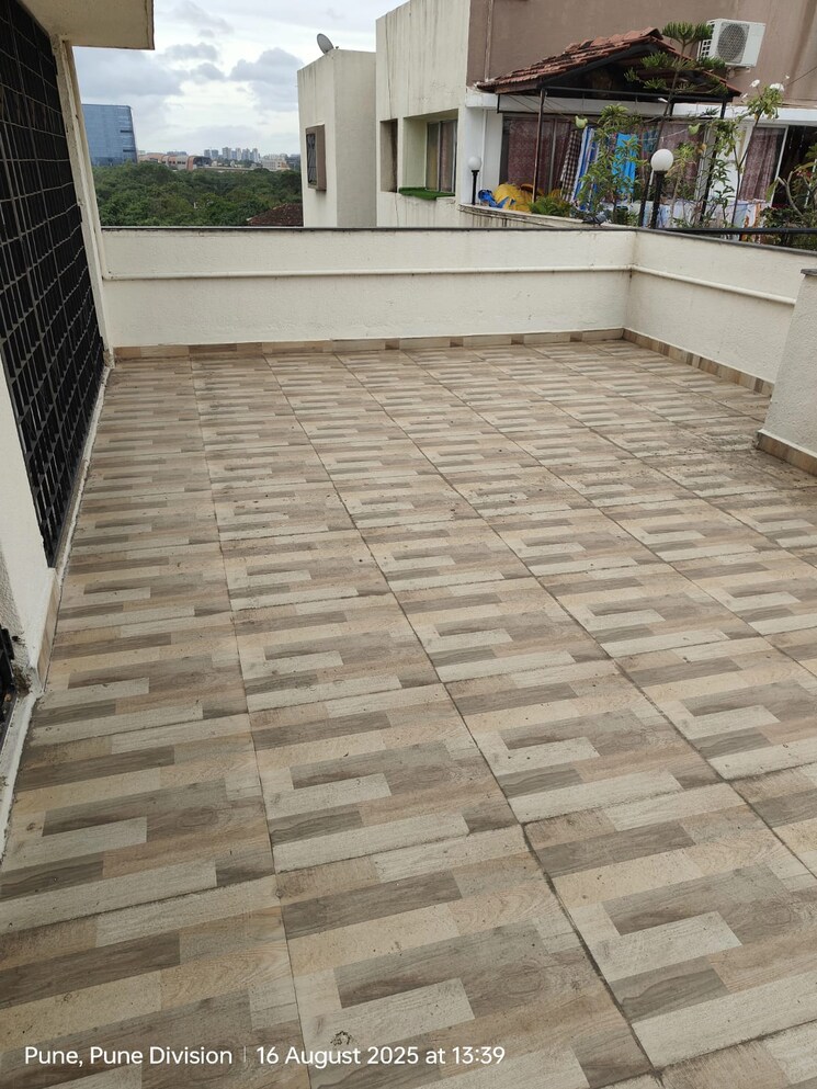 Balcony, hermes-heritage-homes 2 Bedroom 1200 Sq.Ft. Apartment In Shastrinagar Pune 9089093