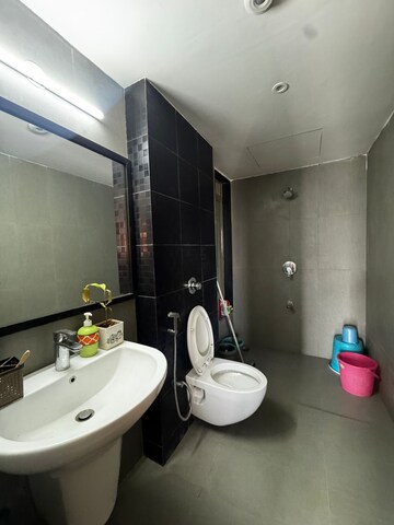 Bathroom in 2 BHK Apartment at Lodha Splendora, Ghodbunder Road – for Rent