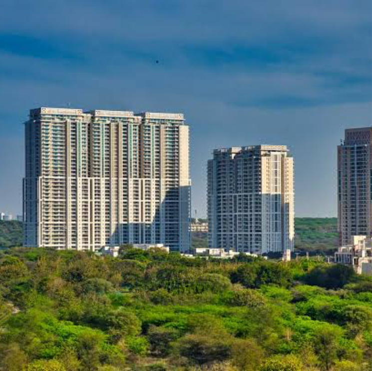 Exterior View, dlf-the-crest 4 Bedroom 4200 Sq.Ft. Apartment In Dlf Phase V Gurgaon 9089120