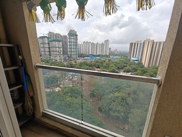 Balcony in 2 BHK Apartment at Dosti West County, Balkum Pada – for Rent