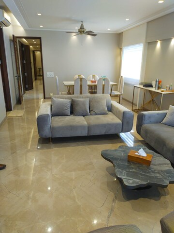Living Room in 5 BHK Apartment at Bonny Casa, St. Peters Colony – for Rent