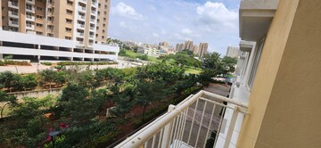 Balcony in 3 BHK Apartment at Mantri Webcity, Hennur – for Rent