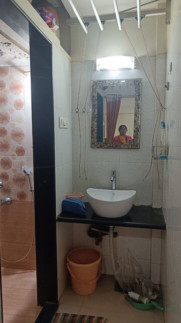 Bathroom in 2 BHK Apartment at Saroj Apartment Karve Nagar, Karve Nagar – for Rent