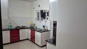 Kitchen in 3 BHK Apartment at Cybercity Rainbow Vistas Rock Gardens, Hi Tech City – for Rent
