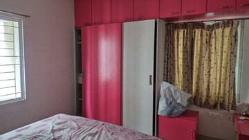 Bedroom in 3 BHK Apartment at Cybercity Rainbow Vistas Rock Gardens, Hi Tech City – for Rent