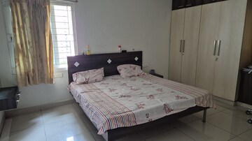 Bedroom in 3 BHK Apartment at Cybercity Rainbow Vistas Rock Gardens, Hi Tech City – for Rent