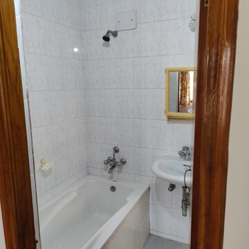 Bathroom in 2 BHK Apartment at Miramar – for Rent
