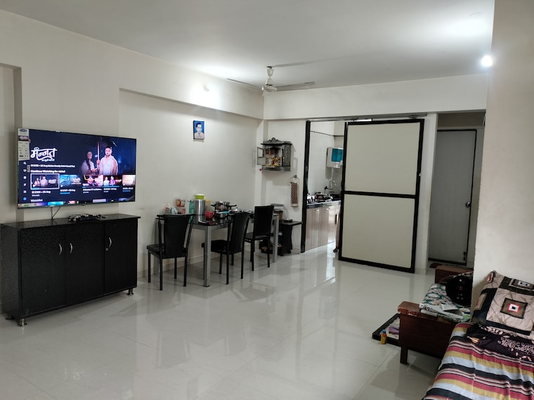 Living Room, rdc-pinewood 2 Bedroom 700 Sq.Ft. Apartment In Kasarvadavali Thane 9089226