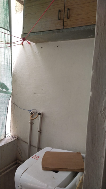 Bathroom in 1 BHK Apartment at Thaltej – for Rent