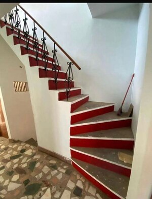 Staircase in 6 BHK Independent House at Rajajipuram – for Sale