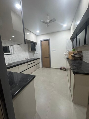Kitchen in 3 BHK Apartment at Vamsiram West Wood, Tolichowki – for Rent