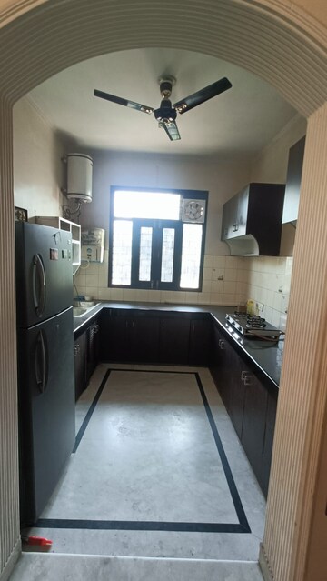 Kitchen in 3 BHK Builder Floor at Huda Staff Colony, Sector 46 – for Rent