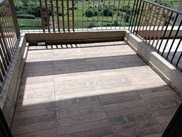 Balcony in 2 BHK Apartment at Shapoorji Pallonji Sensorium, Hinjewadi – for Rent