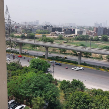 3 BHK Apartment – Exterior View View at Amrapali Silicon City, Sector 76 - for Rent
