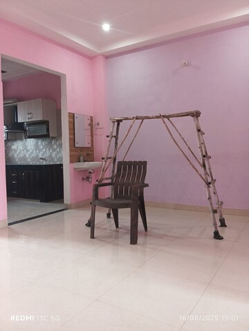 Staircase in 3 BHK Apartment at Shri Banke Vihari, Sector 56 – for Rent
