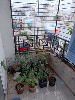 Balcony in 1 BHK Builder Floor at Media Platinum Park, Narhe – for Sale