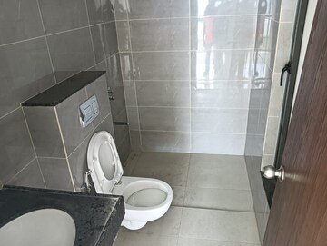 Bathroom in 2 BHK Apartment at Shapoorji Pallonji Sensorium, Hinjewadi – for Rent