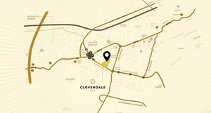 3.5 BHK Apartment – Map Location View at Signature Global Cloverdale, Sector 71 - for Sale