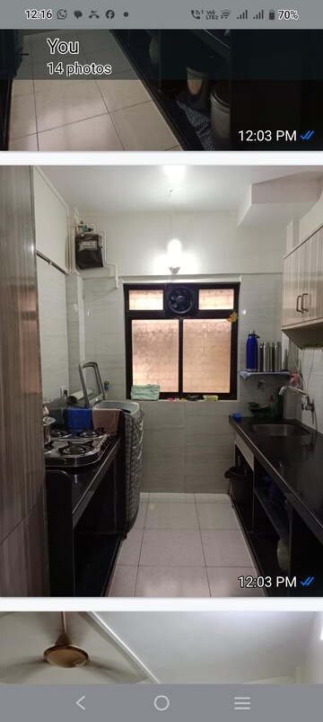 Kitchen in 1 BHK Apartment at Vijaynagar Society, Marol – for Sale