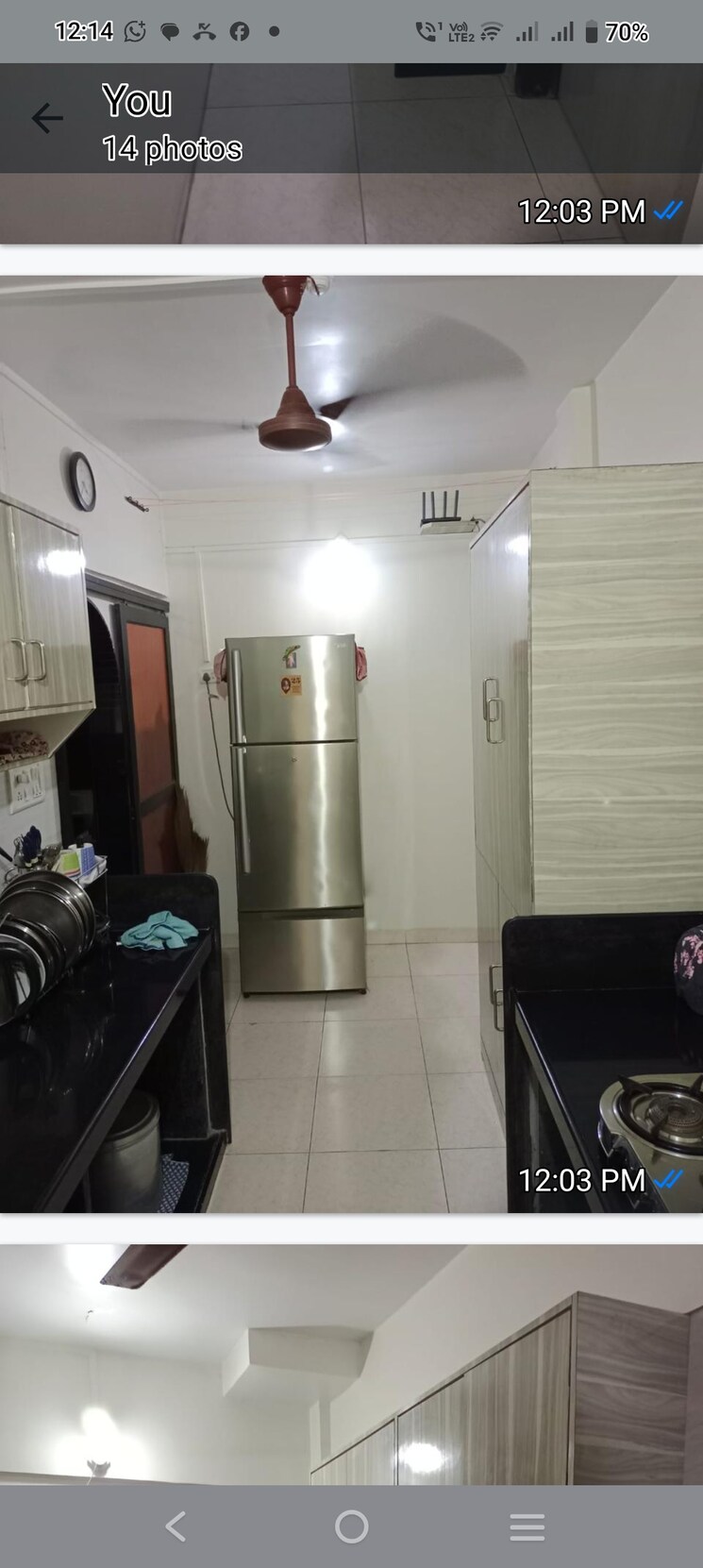 Kitchen, vijaynagar-society 1 Bedroom 505 Sq.Ft. Apartment In Marol Mumbai 9089350