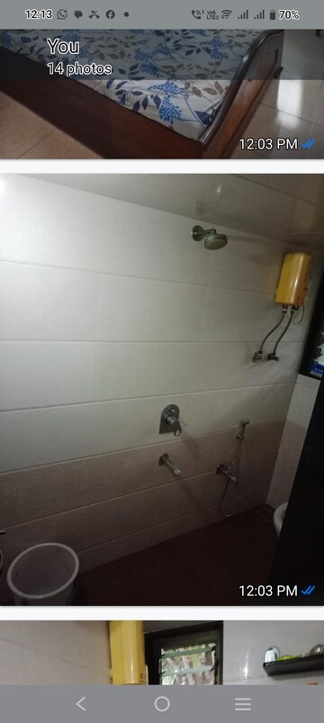 Bathroom in 1 BHK Apartment at Vijaynagar Society, Marol – for Sale