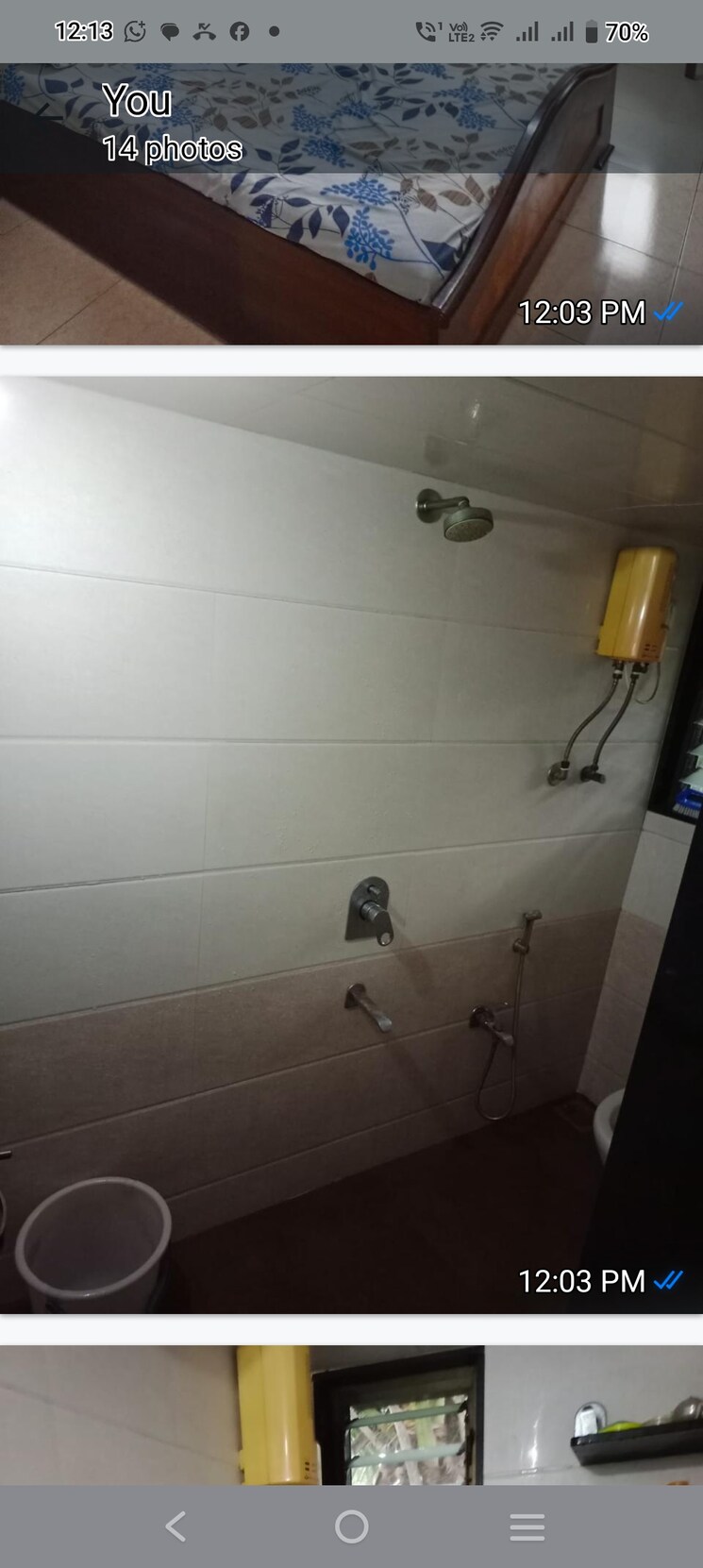Bathroom, vijaynagar-society 1 Bedroom 505 Sq.Ft. Apartment In Marol Mumbai 9089350