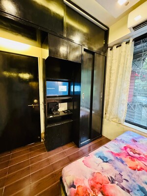 Bedroom in 1 BHK Apartment at Runwal Nagar CHS, Runwal Nagar – for Sale