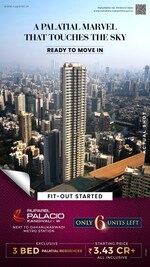 2 BHK + Pooja Room 665 Sq.Ft. Apartment in Rustomjee Urbania Aurelia