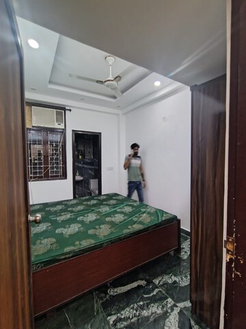 Bedroom in 2 BHK Builder Floor at Khirki Extension – for Rent