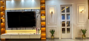 Living Room in 3 BHK Apartment at Hubtown The Premiere, Andheri West – for Rent