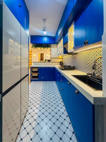 Kitchen in 3 BHK Apartment at Hubtown The Premiere, Andheri West – for Rent