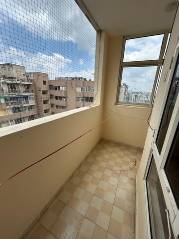 Balcony in 2 BHK Apartment at KW Srishti, Raj Nagar Extension – for Rent