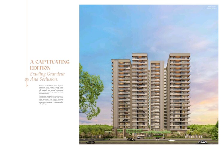 Exterior View, savya-the-edition 3 Bedroom 3555 Sq.Ft. Apartment In Khanammet Hyderabad 9089704