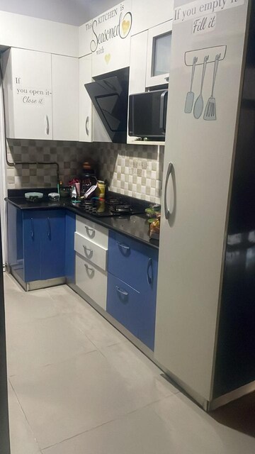 Kitchen in 3.5 BHK Apartment at Gaur City 5th Avenue, Sector 4 Greater Noida – for Rent
