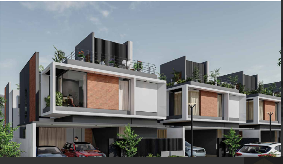 3 BHK + Pooja Room Villa For Sale in Merusri Sunlit Grove