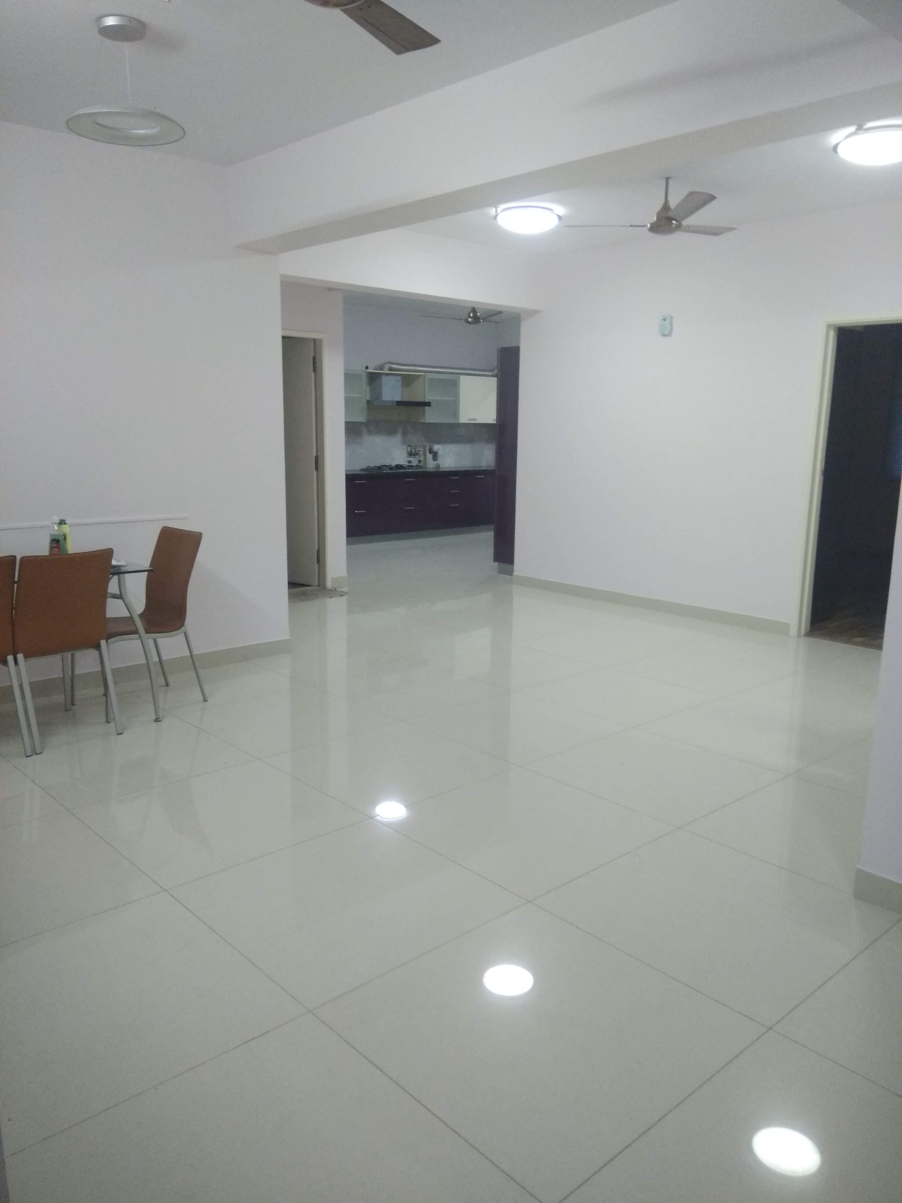 3 BHK + Servant Room Apartment For Rent in Prestige Elysian