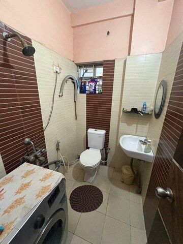 Bathroom in 2 BHK Apartment at Shrestha Garden Phase 4, Rajarhat New Town – for Sale