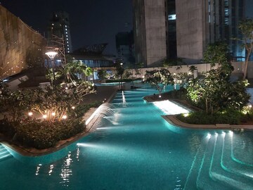Swimming Pool in 3 BHK Apartment at Ansal Heights, Worli – for Rent