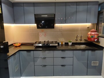 Kitchen in 3 BHK Apartment at Baner – for Rent