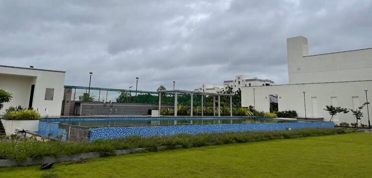 Swimming Pool, rajapushpa-green-dale 4 Bedroom 4232 Sq.Ft. Villa In Tellapur Hyderabad 9089911