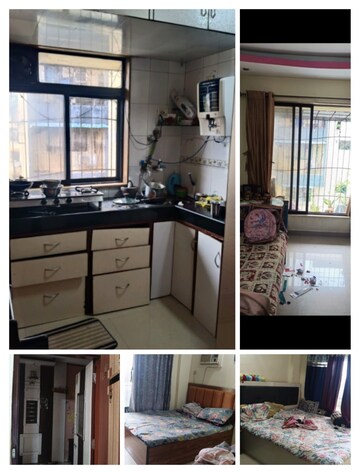 Kitchen in 2 BHK Apartment at Jay Surabhi Aparment, Kanakia Road – for Rent