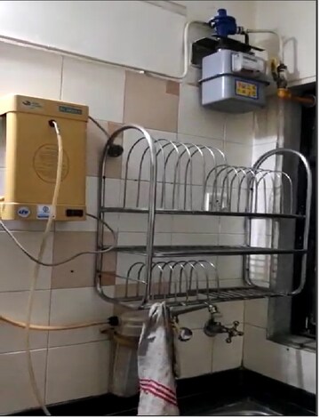 Kitchen in 1 BHK Apartment at Pride Park, Dhokali – for Rent