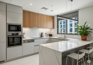 Kitchen in 4 BHK Apartment at Ashiana Amarah, Sector 93 – for Sale
