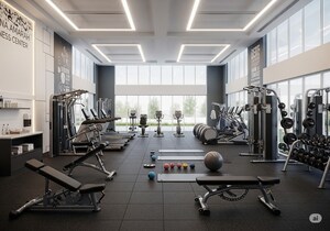 Gym in 4 BHK Apartment at Ashiana Amarah, Sector 93 – for Sale