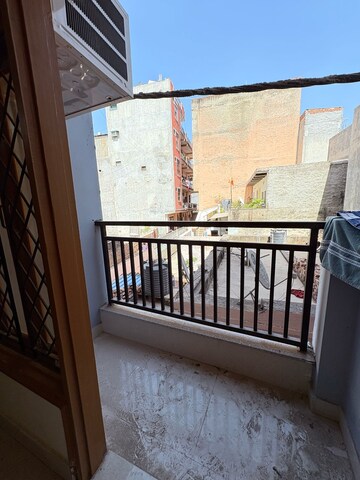 Balcony in 1 BHK Builder Floor at Freedom Fighters Enclave – for Rent
